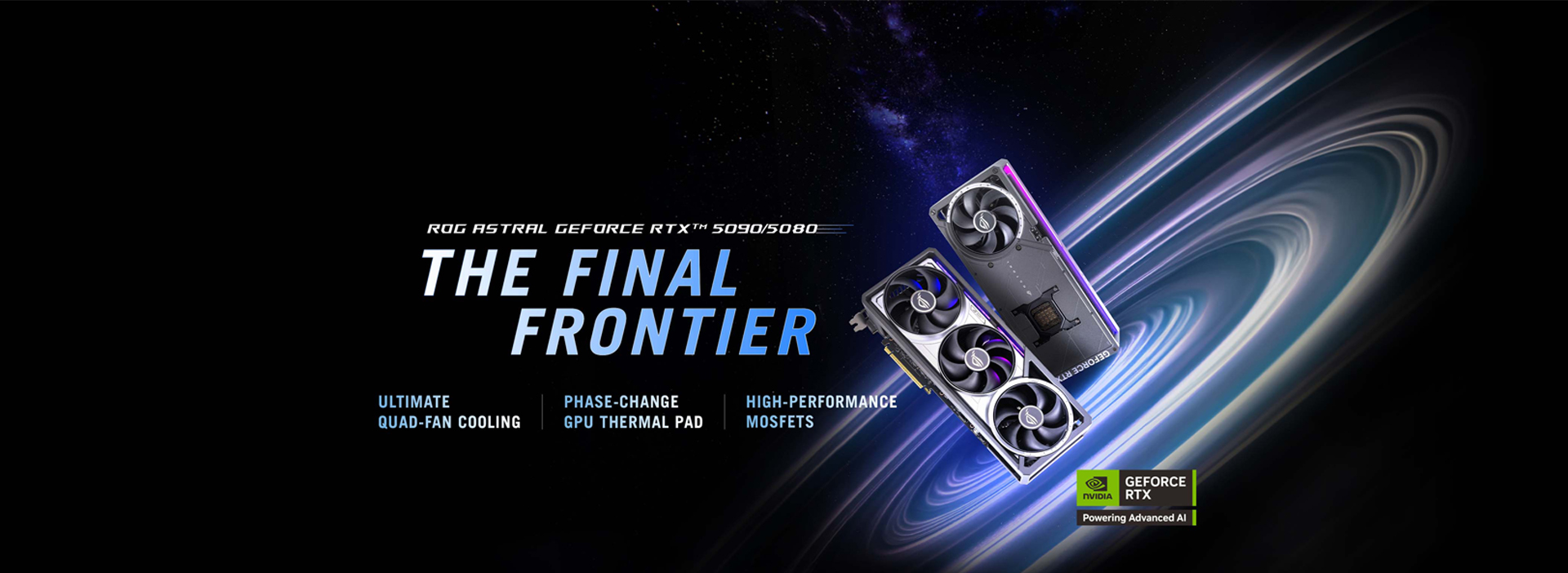 BANNER RTX 5000 ASUS ASTRAL