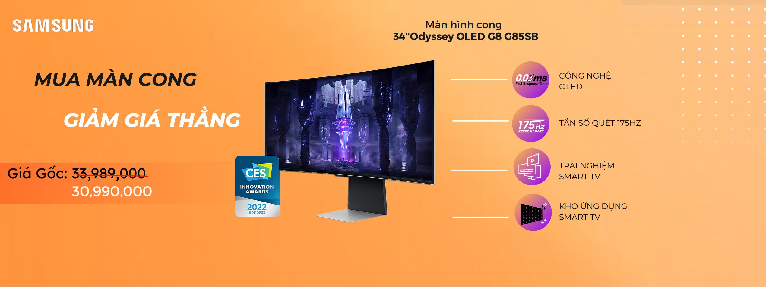 Samsung Oled G8 LS34BG850