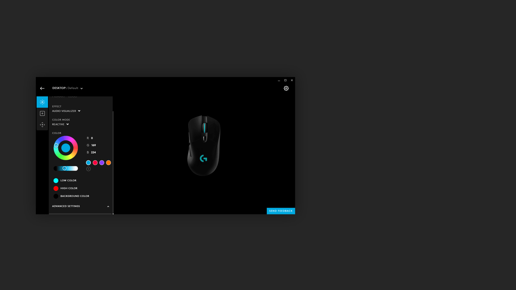 Chuột không dây Logitech G703 Hero Lightspeed Wireless Gaming