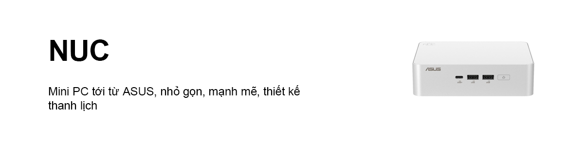ASUS NUC Mini PC Banner