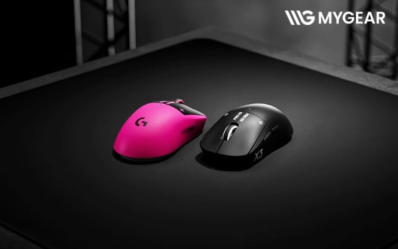 Chuột PRO X3 SUPERSTRIKE nổi bật với thiết kế 59g và công nghệ H.I.T.S.