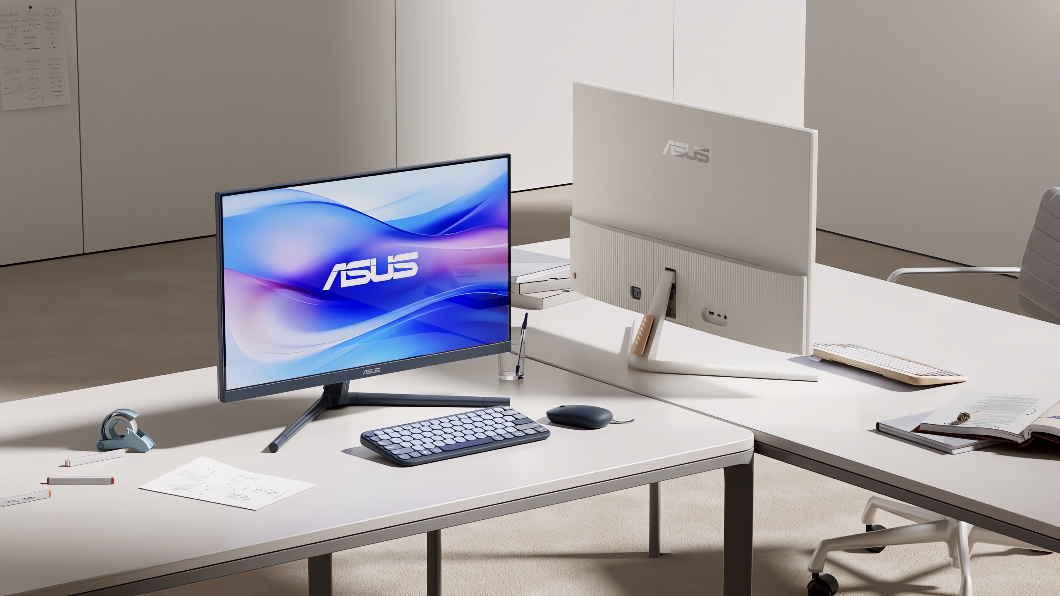 Màn hình ASUS VU249CFE 23.8 inch 100Hz FHD 1ms IPS Eye Care