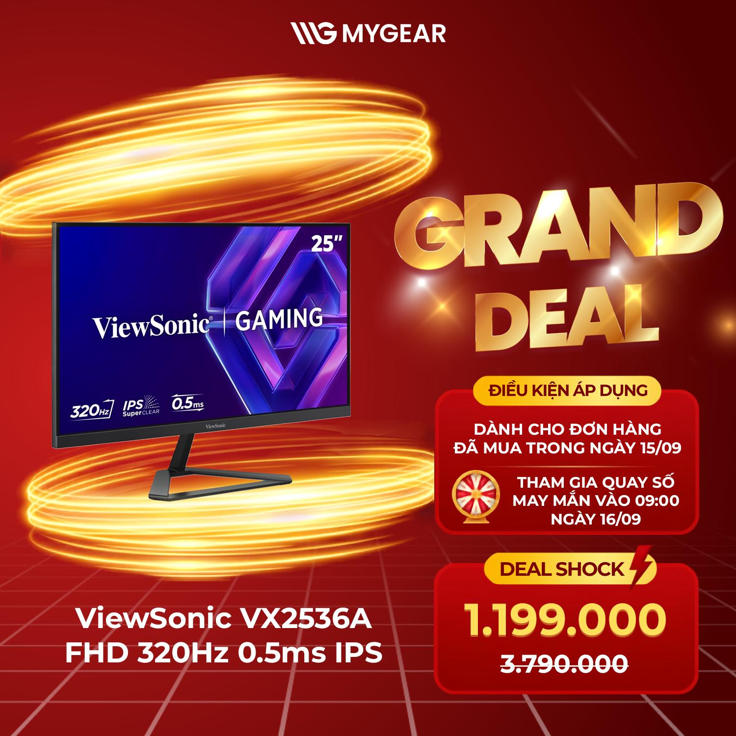 ViewSonic VX2536A Deal Shock 1.199.000đ