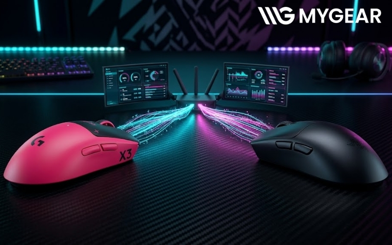 LIGHTSPEED và HyperSpeed phục vụ kết nối không dây khi chơi FPS