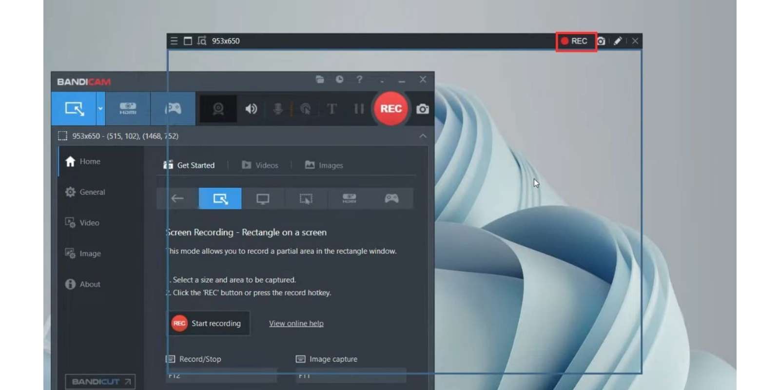 cách record màn hình máy tính bằng badicam