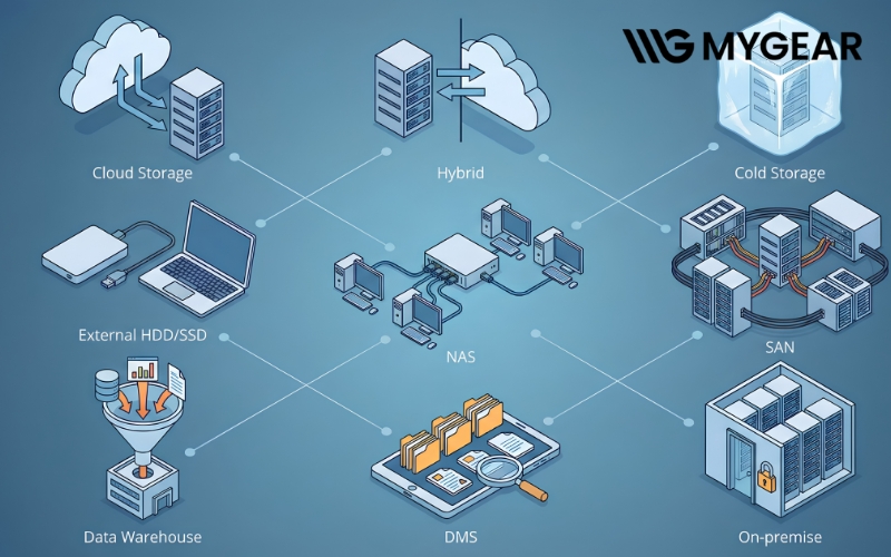 Giải pháp lưu trữ NAS và Cloud