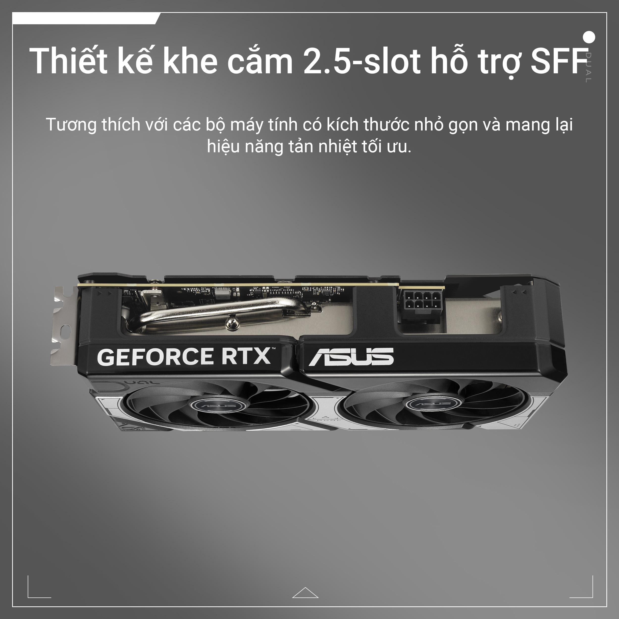 Card màn hình ASUS DUAL GeForce RTX 5060 Ti 8GB GDDR7 OC Edition