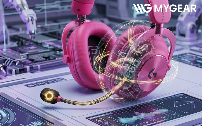 Micro đa hướng giúp thu giọng nói khi giao tiếp với đồng đội