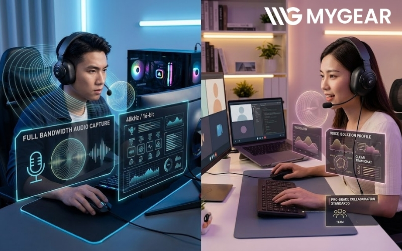 Ứng dụng micro trong gaming và giao tiếp
