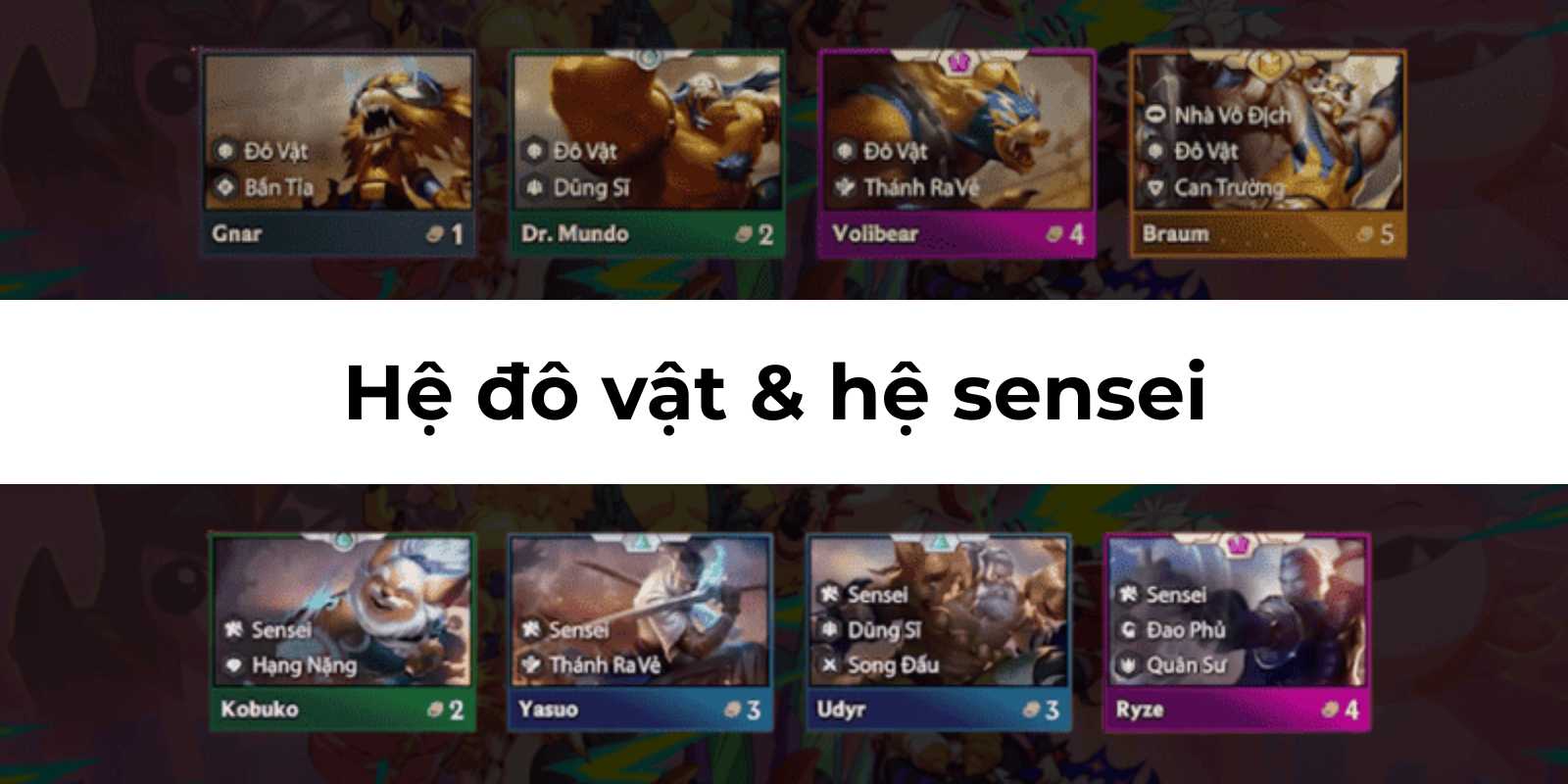 hệ đô vật và sensei
