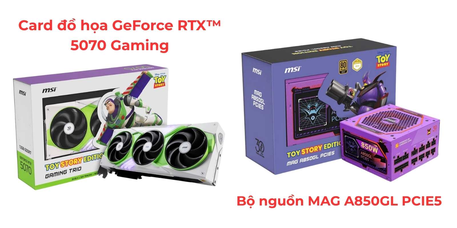 card đồ họa và bộ nguồn
