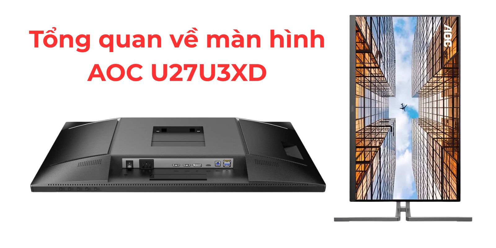 màn hình aoc u27u3xd