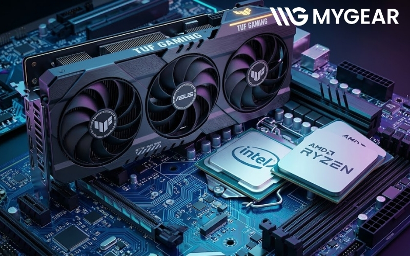 CPU và card màn hình trong cấu hình PC gaming