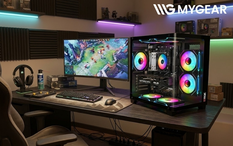 Các linh kiện máy tính được lựa chọn để tối ưu chi phí build PC