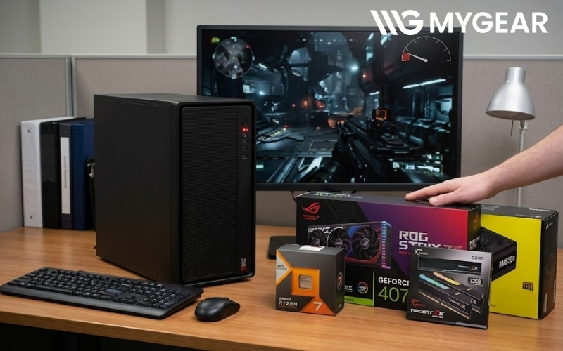 PC cần nâng cấp linh kiện để đáp ứng nhu cầu