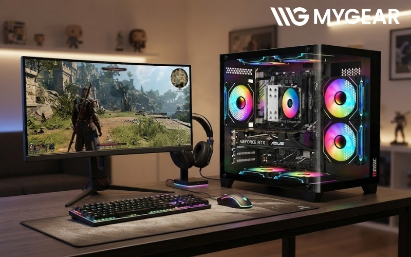 Cấu hình PC gaming 25 triệu hướng đến trải nghiệm QHD