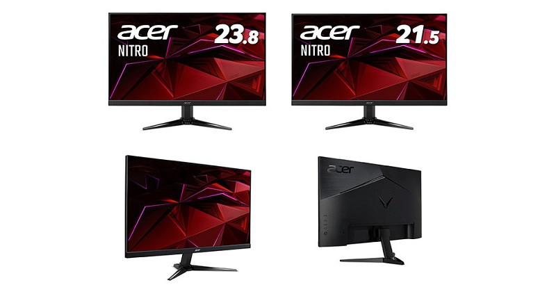 Khám phá bộ ba Acer KG241YHbmiix, Acer QG241YEbmiix và Acer QG221QHbmiix được ra mắt tại Nhật Bản