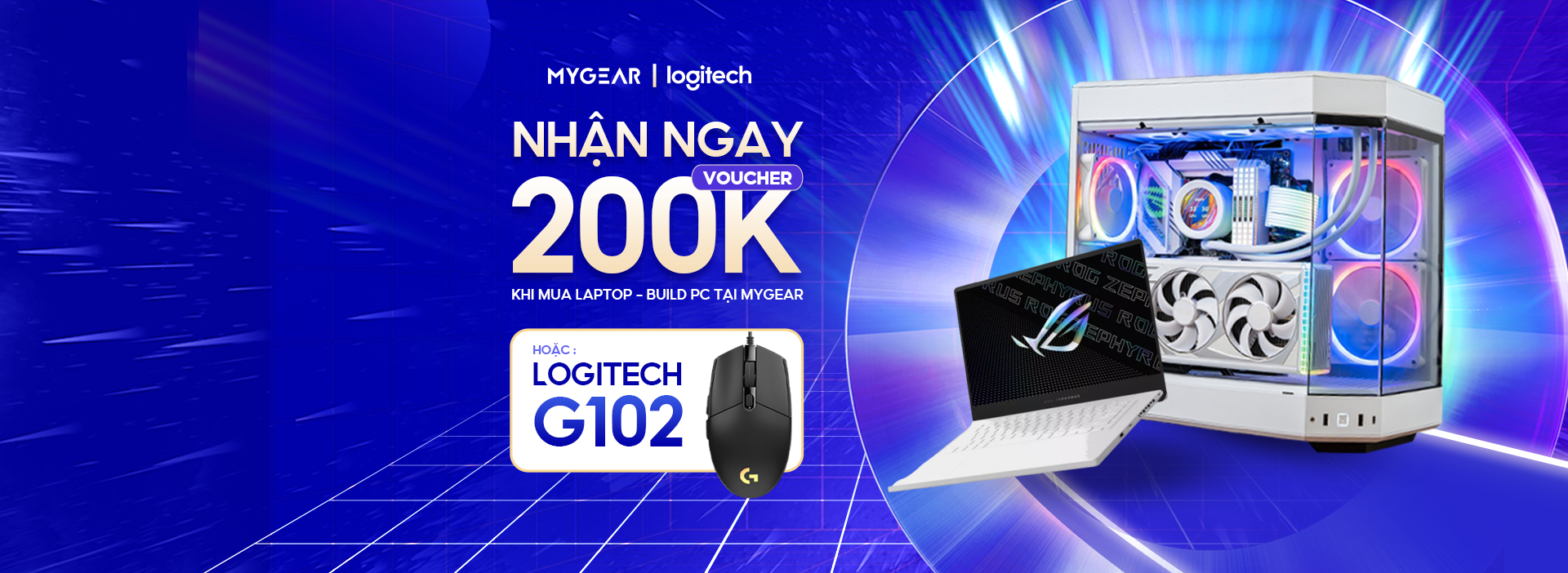 Tậu Máy Liền Tay - Nhận Ngay Chuột Logitech