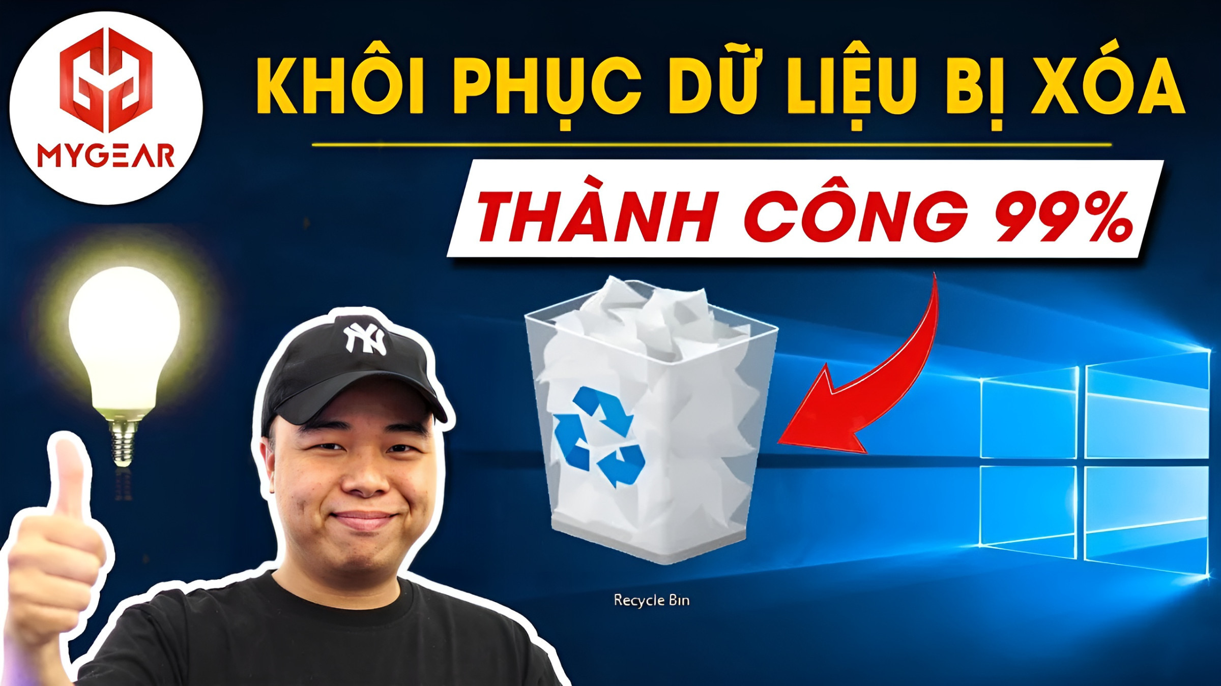  KHÔI PHỤC DỮ LIỆU BỊ XÓA KHỎI THÙNG RÁC | THÀNH CÔNG 99%