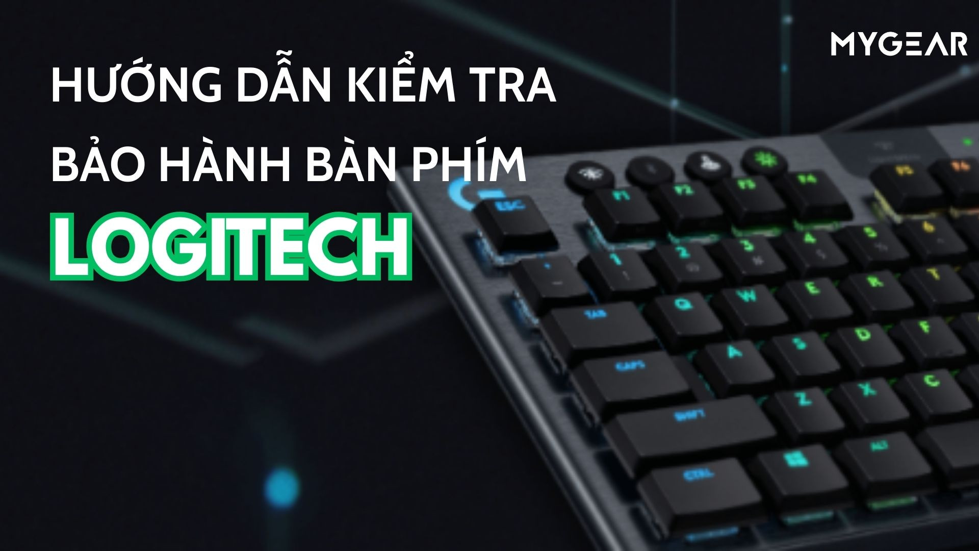 Hướng dẫn kiểm tra bảo hành bàn phím Logitech 
