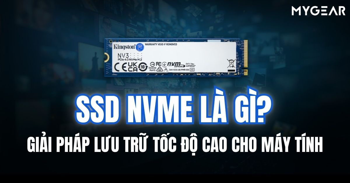 SSD NVMe là gì? Giải pháp lưu trữ tốc độ cao cho máy tính
