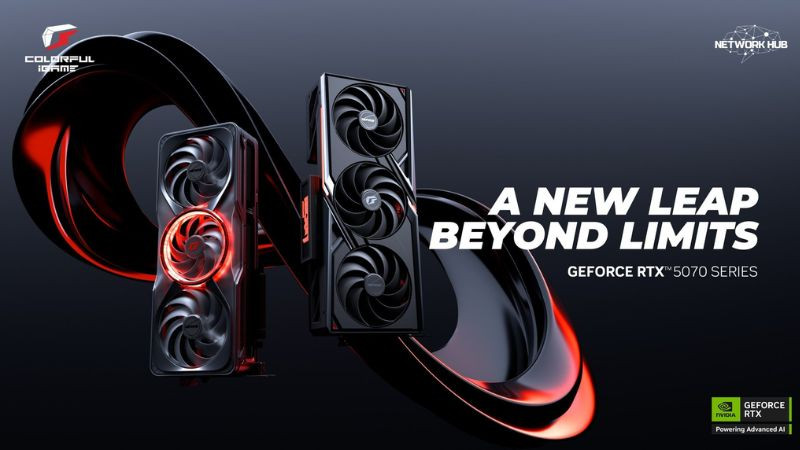 Colorful Tặng 1 Năm Bảo Hành VGA Cho Dòng iGame GeForce RTX 50 Series