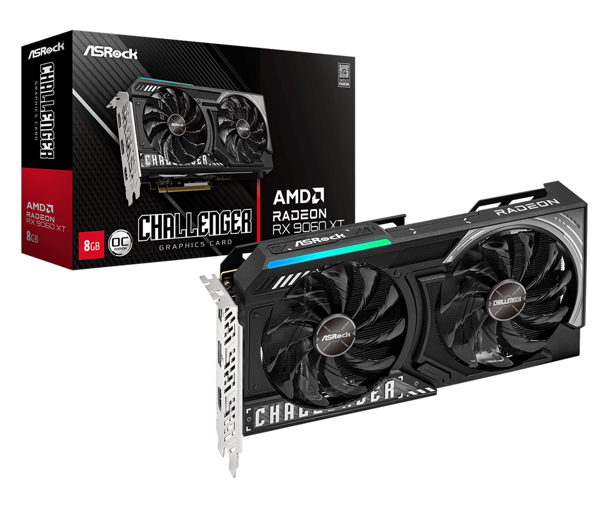 ASRock ra mắt dòng sản phẩm Card đồ họa AMD Radeon RX 9060 XT