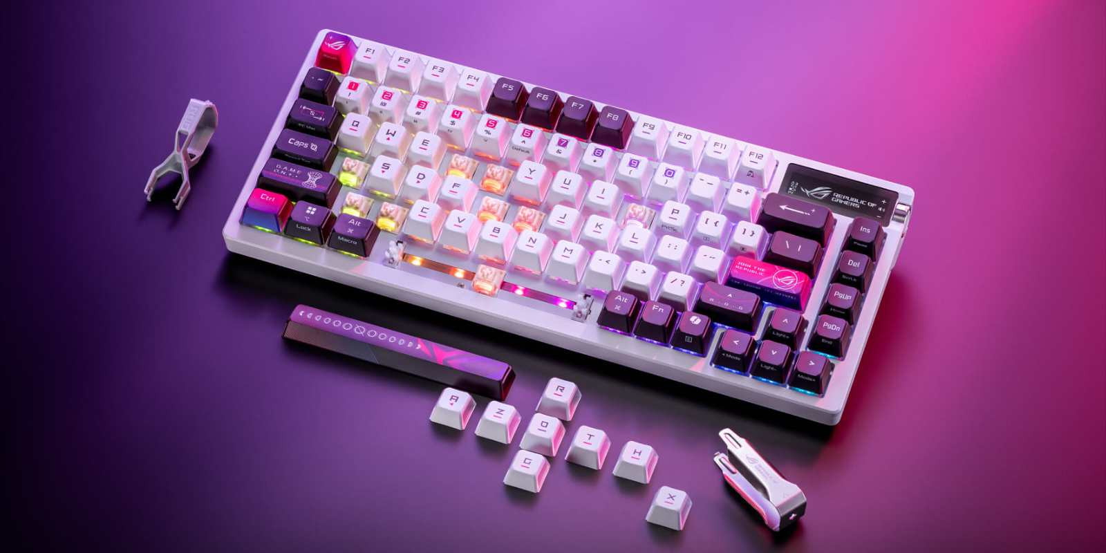 ASUS ROG Azoth X - Bàn phím dành cho người chơi hệ tinh chỉnh