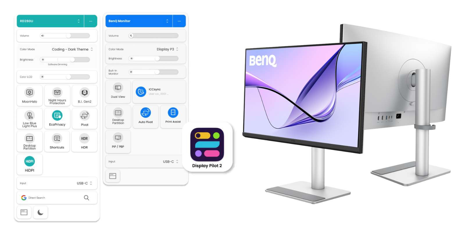 BenQ Display Pilot 2: Phần mềm tinh chỉnh cho màn hình BenQ