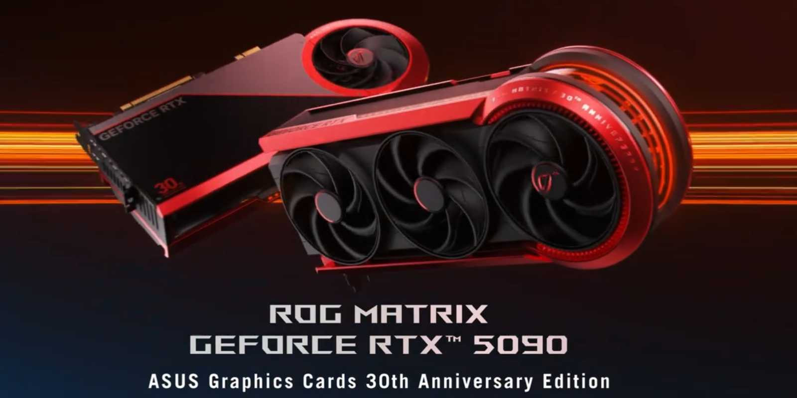 ASUS ra mắt ROG Matrix GeForce RTX 5090 kỷ niệm 30 năm