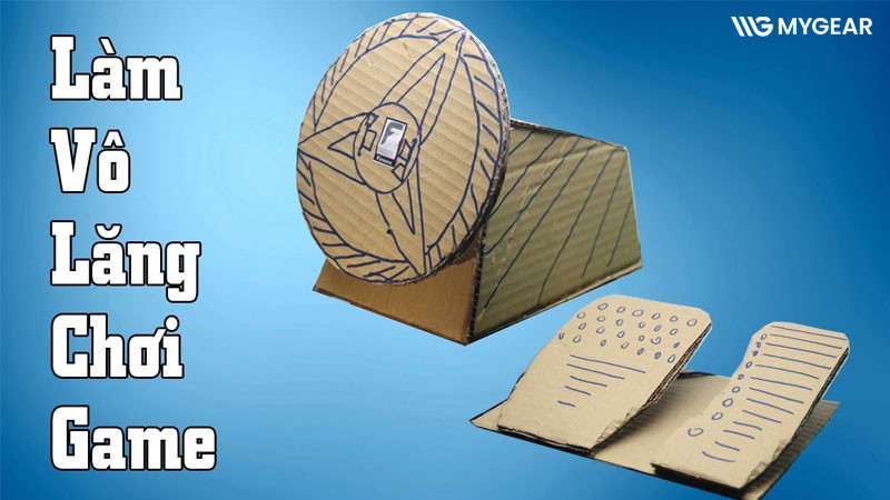 Hướng dẫn cách tự chế vô lăng chơi game đơn giản, dễ làm