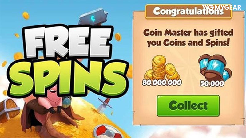 Danh sách link nhận spin Coin Master miễn phí và mới 2026