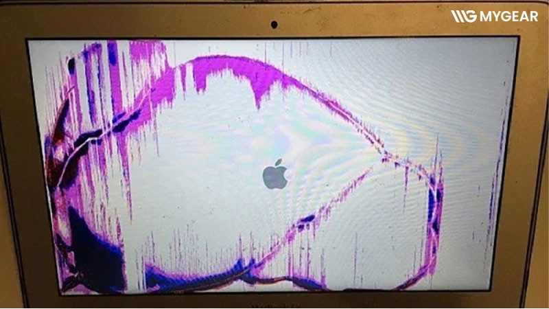 Nguyên nhân màn hình laptop bị chảy mực và cách sửa chữa