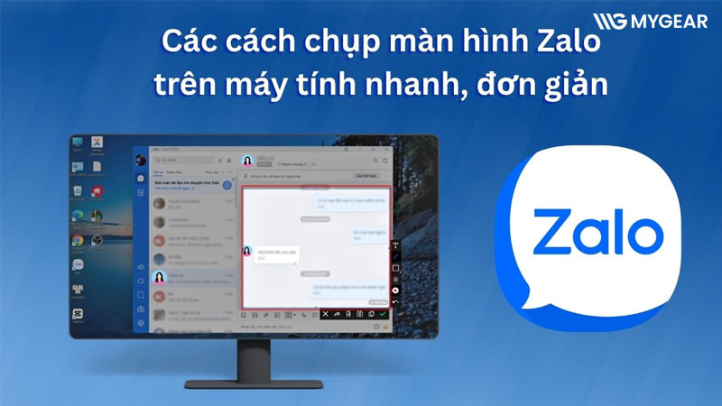 Hướng dẫn chụp màn hình zalo trên máy tính đơn giản