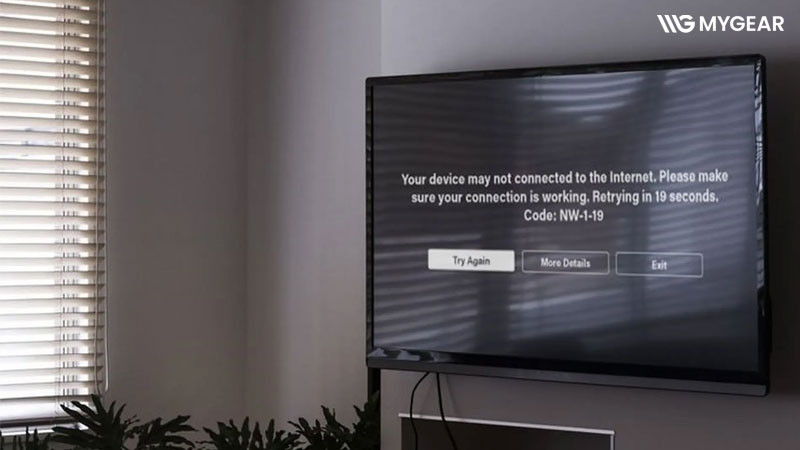 Cách xử lý tivi đã kết nối mạng nhưng không vào internet được