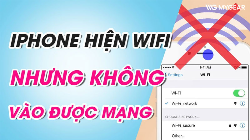Vì sao iphone bắt được wifi nhưng không kết nối?