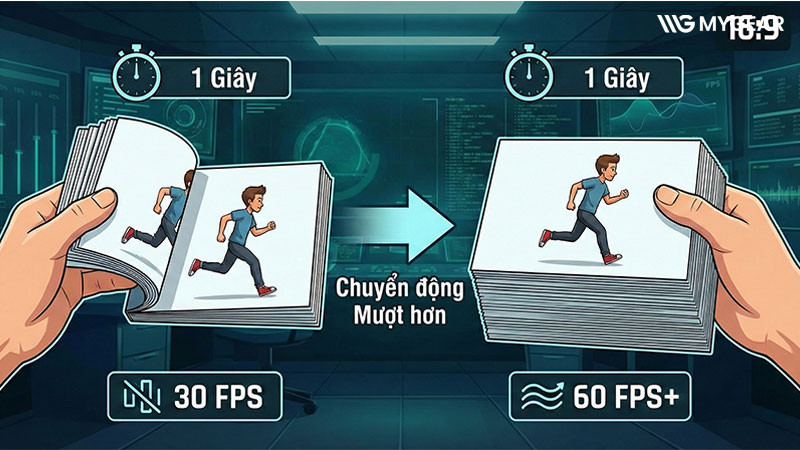 FPS bao nhiêu là mượt khi chơi game?
