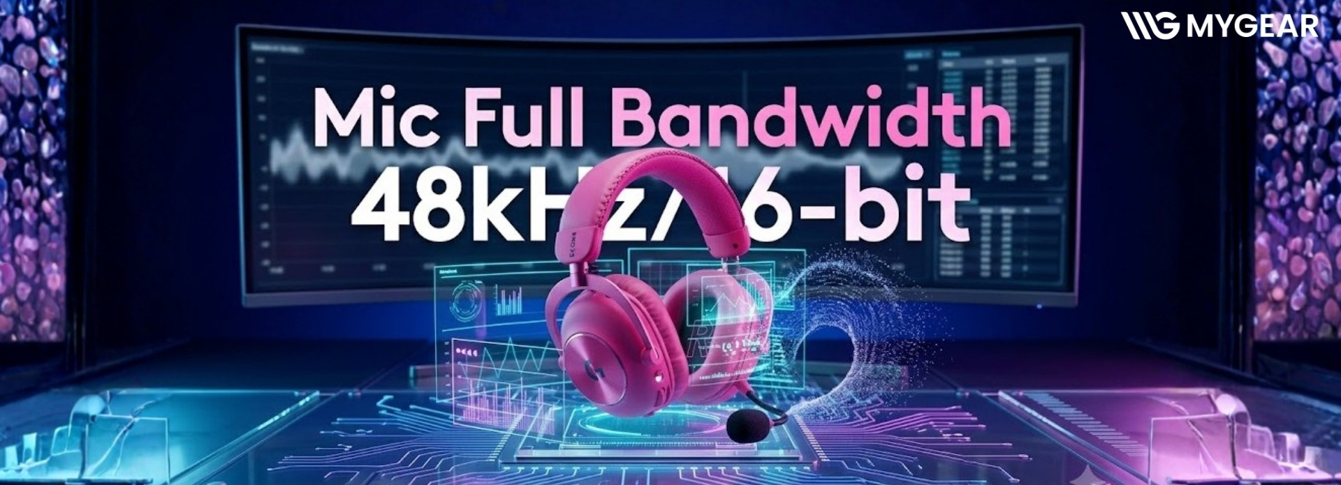 Mic Full Bandwidth 48kHz/16-bit: Xóa bỏ định kiến mic không dây bị nghẹt