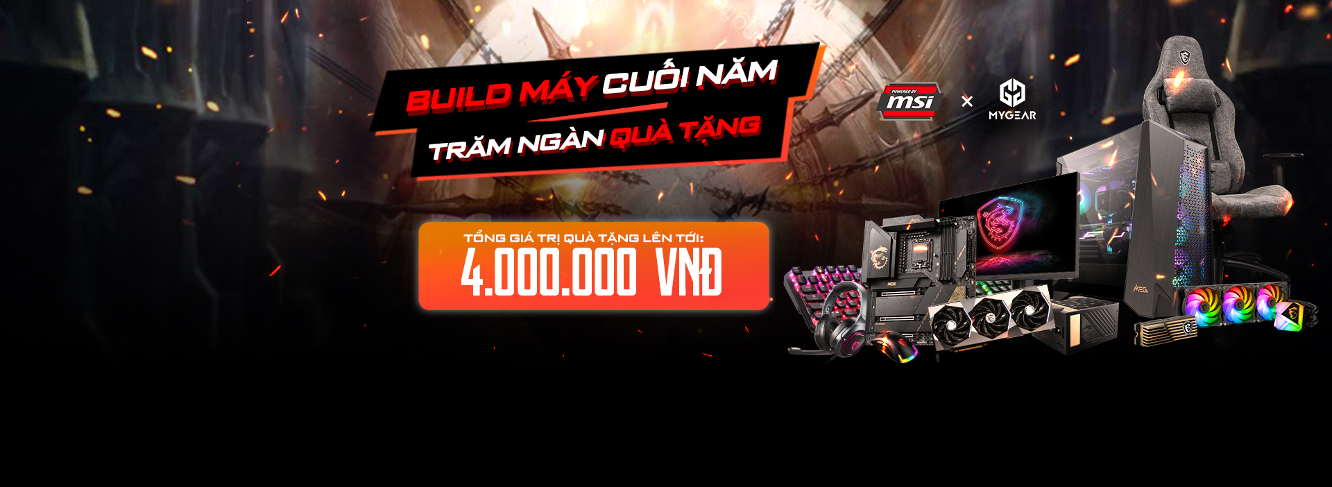 BUILD MÁY CUỐI NĂM - TRĂM NGÀN QUÀ TẶNG