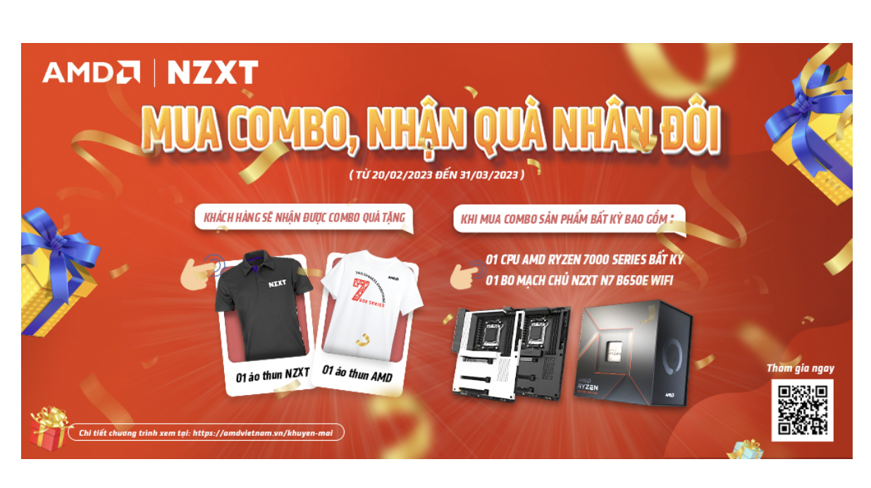 Tham gia ngay chương trình khuyến mãi “MUA COMBO, NHẬN QUÀ NH N ĐÔI