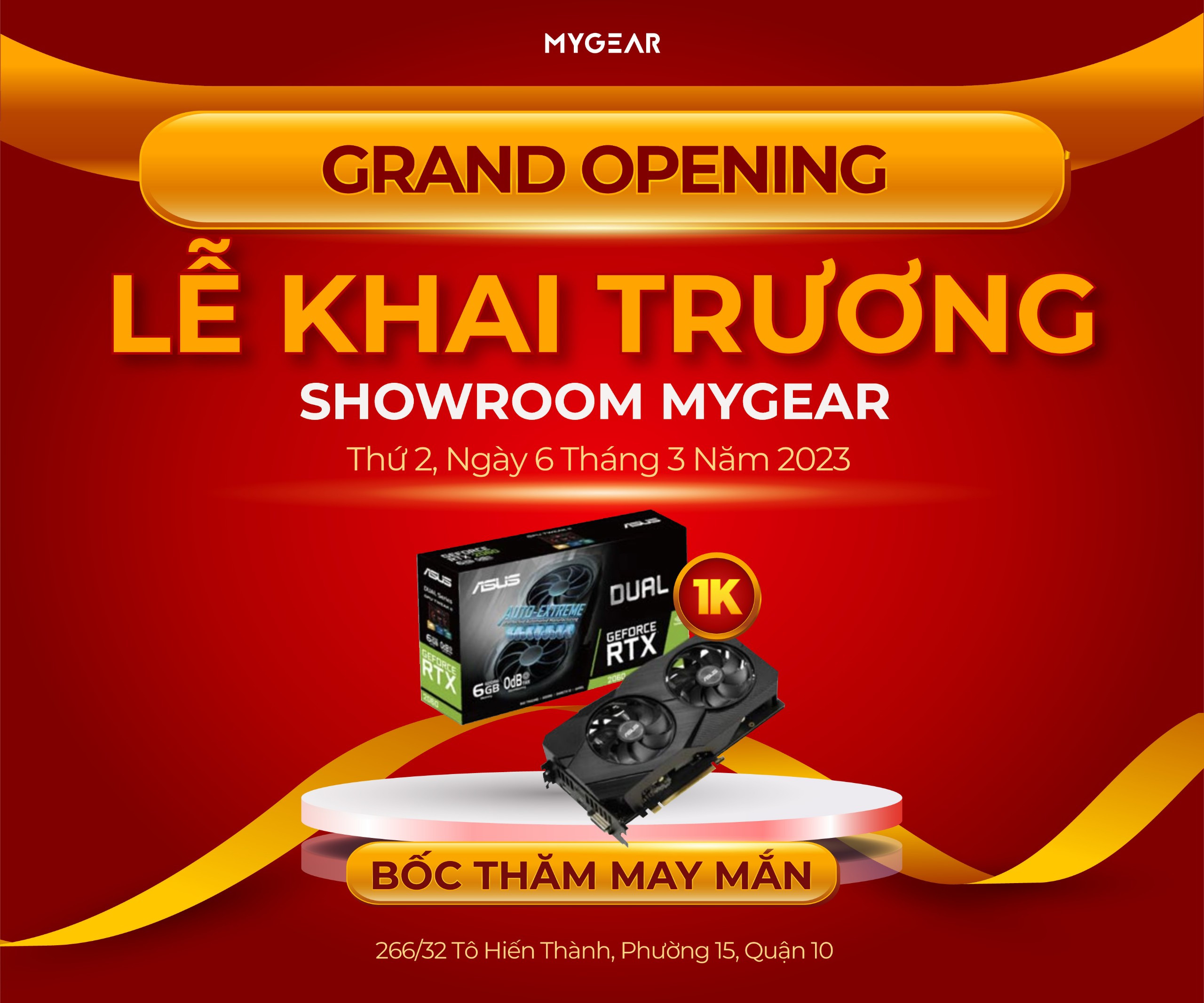 KHUYẾN MÃI KHAI TRƯƠNG MYGEAR