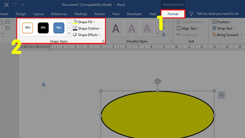 Cách chèn, viết chữ vào hình vẽ, shape trong Word dễ dàng và đơn giản nhất