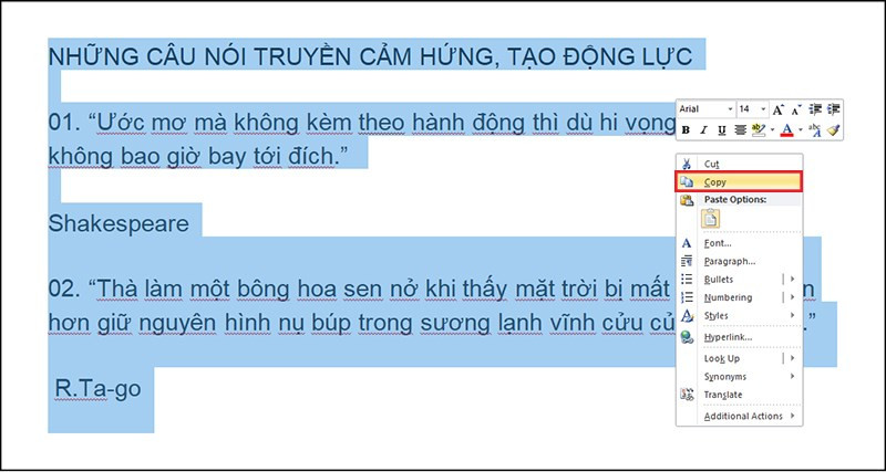 Hướng dẫn cách chuyển đổi một đoạn/trang Word sang ảnh trên máy tính Windows đơn giản và nhanh chóng nhất