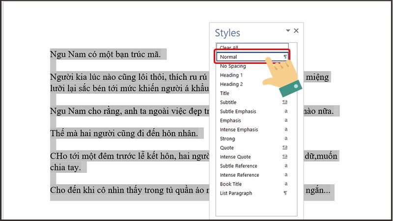 Cách xóa định dạng formatted trong Word đơn giản và hiệu quả