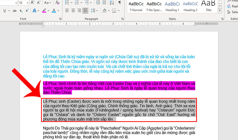Hướng dẫn đổi màu chữ trong Microsoft Word 2007 2010 2013 2016 365 chi tiết nhất