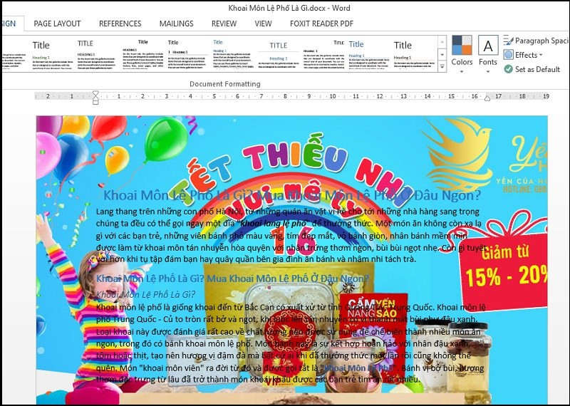 Hướng dẫn cách tạo background, hình nền trong Word 2010, 2013, 2016,... đơn giản và hiệu quả