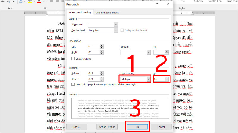 Hướng dẫn giãn dòng, chỉnh khoảng cách dòng trong Microsoft Word cực đơn giản