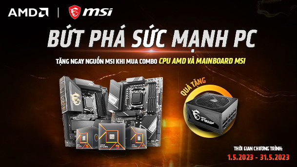 CTKM Bứt Phá Sức Mạnh PC