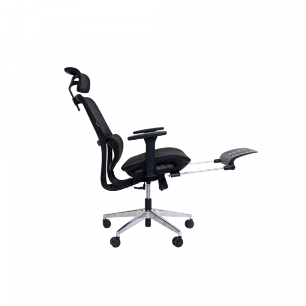 Ghế công thái học Gami Lum 2 bản tay 3D có gác chân