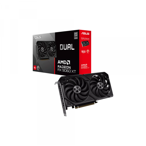 Card màn hình ASUS Dual Radeon RX 9060 XT 16GB GDDR6